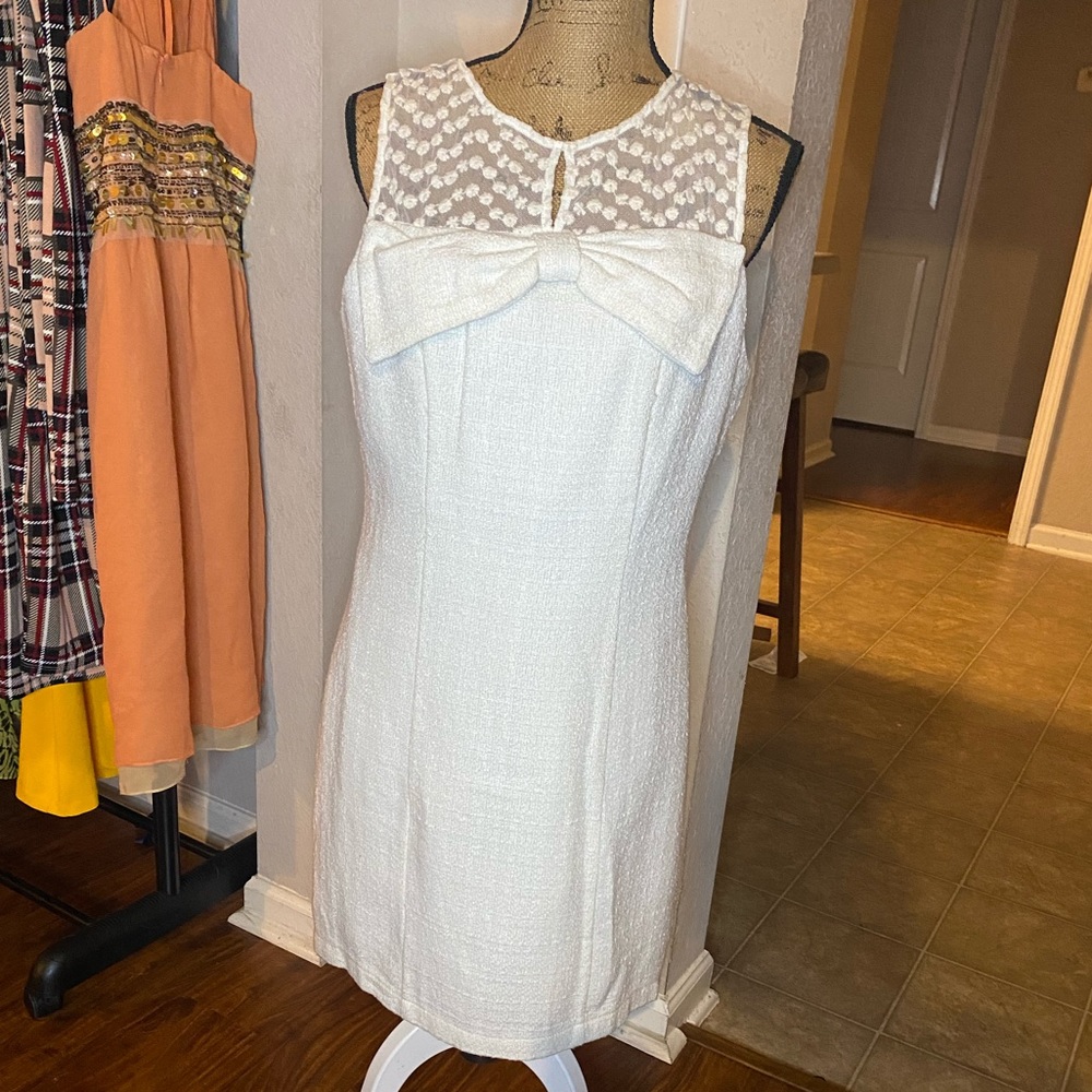 Monteau Bow Dress Size L